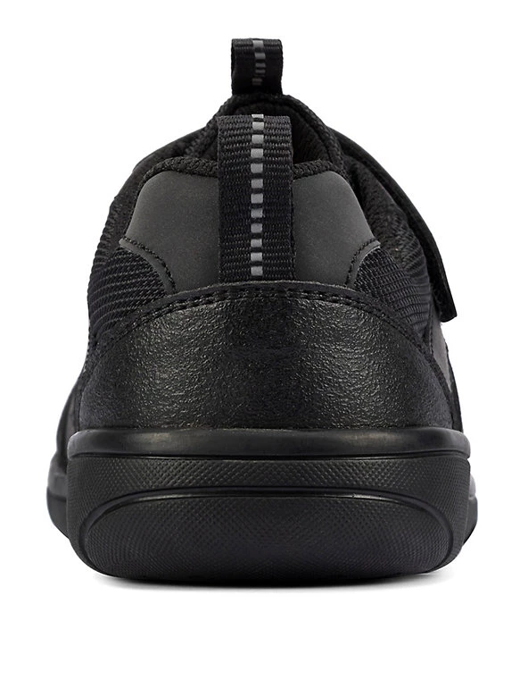 CLARKS Kids' Leather Riptape School Shoes (Kid Size 10-4) 5 CLARKS Kids' Leather Riptape School Shoes (Kid Size 10-4) - Image 3