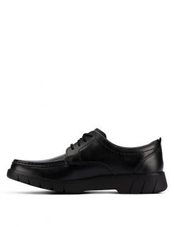 CLARKS Kids' Leather Derby Shoes (Youth Size 3-8) 11 CLARKS Kids' Leather Derby Shoes (Youth Size 3-8) -School Uniform Sales Store SD 01 T94 3010 Y0 X EC 4