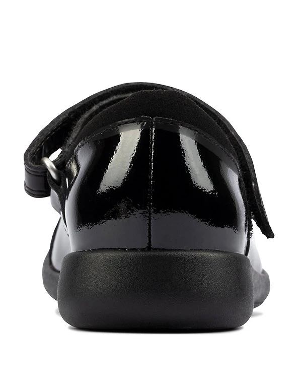 CLARKS Kids' Leather Riptape Mary Jane Shoes (Kid Shoe 10-2.5) 5 CLARKS Kids' Leather Riptape Mary Jane Shoes (Kid Shoe 10-2.5) - Image 3