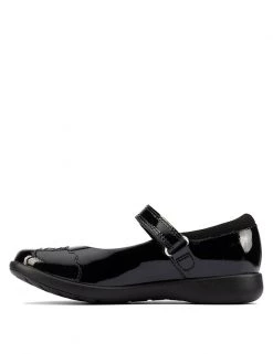 CLARKS Kids' Leather Riptape Mary Jane Shoes (Kid Shoe 10-2.5) 11 CLARKS Kids' Leather Riptape Mary Jane Shoes (Kid Shoe 10-2.5) -School Uniform Sales Store SD 01 T94 3033P Y1 X EC 4