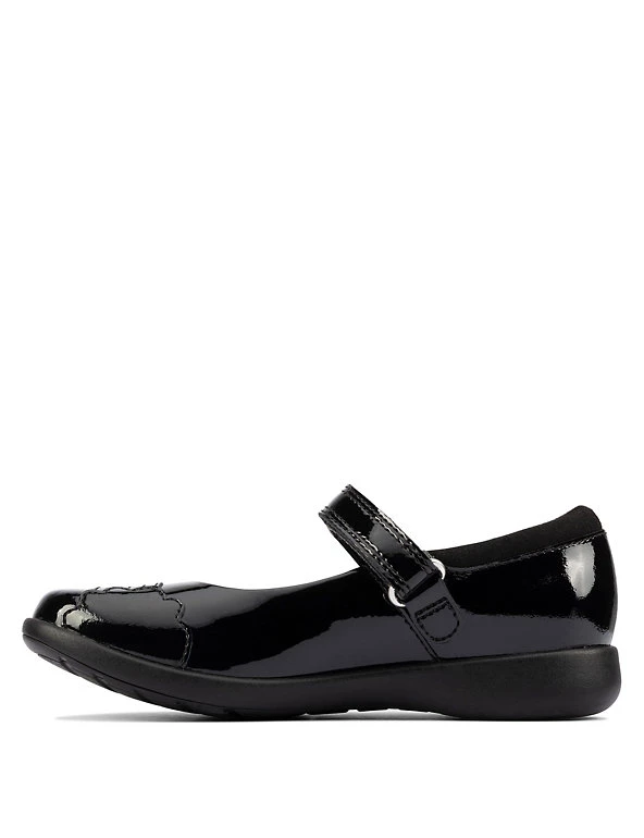 CLARKS Kids' Leather Riptape Mary Jane Shoes (Kid Shoe 10-2.5) 7 CLARKS Kids' Leather Riptape Mary Jane Shoes (Kid Shoe 10-2.5) - Image 5