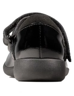 CLARKS Kids' Leather Mary Jane School Shoes (Kid 10-2.5) 9 CLARKS Kids' Leather Mary Jane School Shoes (Kid 10-2.5) -School Uniform Sales Store SD 01 T94 3113P Y1 X EC 2