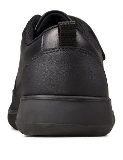 CLARKS Kids' Leather Riptape School Shoes (Youth Size 3-9) -School Uniform Sales Store SD 01 T94 3115 Y0 X EC 2