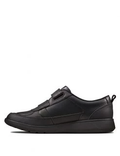 CLARKS Kids' Leather Riptape School Shoes (Youth Size 3-9) -School Uniform Sales Store SD 01 T94 3115 Y0 X EC 4