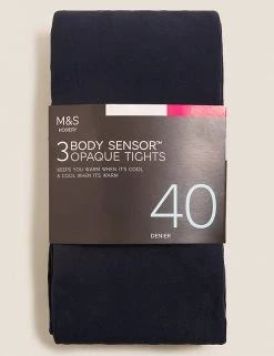 M&S Collection 3pk 40 Denier Body Sensor™ Tights -School Uniform Sales Store SD 02 T60 2208 F0 X EC 0