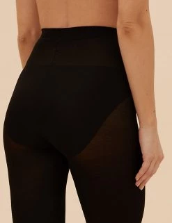 M&S Collection 2pk 80 Denier Supersoft Opaque Tights -School Uniform Sales Store SD 02 T60 2280A Y0 X EC 1