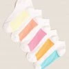 M&S Collection Socks & Tights 5pk Cotton Rich Trainer Liners -School Uniform Sales Store SD 04 T64 3005L ZZ X EC 0