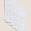 M&S Collection 5pk Of Butterfly Socks -School Uniform Sales Store SD 04 T64 8076 Z0 X EC 0