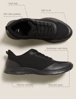 Light As Air™ Footwear Kids' Freshfeet™ Trainers (13 Small - 6 Large) -School Uniform Sales Store SD 04 T72 4494L Y0 X EC 90