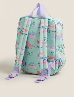 M&S Collection Accessories Kids' Water Repellent Dinosaur Nursery Backpack 10 M&S Collection Accessories Kids' Water Repellent Dinosaur Nursery Backpack -School Uniform Sales Store SD 04 T72 6049D JC X EC 1