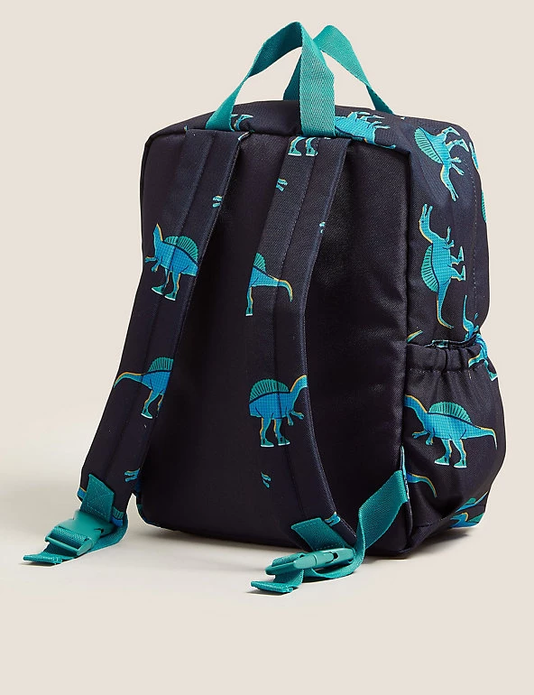 M&S Collection Accessories Kids’ Dinosaur Water Repellent Nursery Backpack 5 M&S Collection Accessories Kids’ Dinosaur Water Repellent Nursery Backpack - Image 3