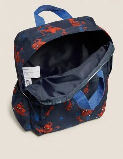 M&S Collection Bags Kids' Spider-Man™ Water Repellent Nursery Backpack 13 M&S Collection Bags Kids' Spider-Man™ Water Repellent Nursery Backpack -School Uniform Sales Store SD 04 T72 6054J ZZ X EC 3