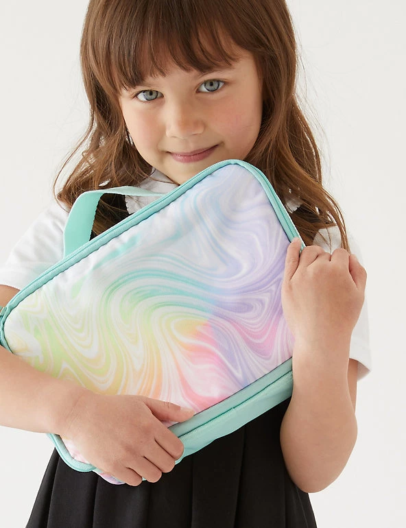 M&S Collection Lunchboxes Kids' Marble Print Lunch Box 5 M&S Collection Lunchboxes Kids' Marble Print Lunch Box - Image 3