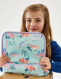 M&S Collection Accessories Kids' Dinosaur Lunch Box -School Uniform Sales Store SD 04 T72 7021D JC X EC 1