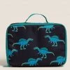 M&S Collection Lunchboxes Kids' Dinosaur Print Lunch Box -School Uniform Sales Store SD 04 T72 7026J F0 X EC 0