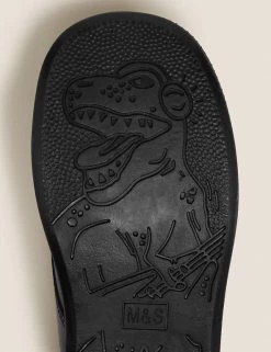 M&S Collection Kids’ Leather Riptape School Shoes (8 Small - 1 Large) -School Uniform Sales Store SD 04 T72 8542B Y0 X EC 3