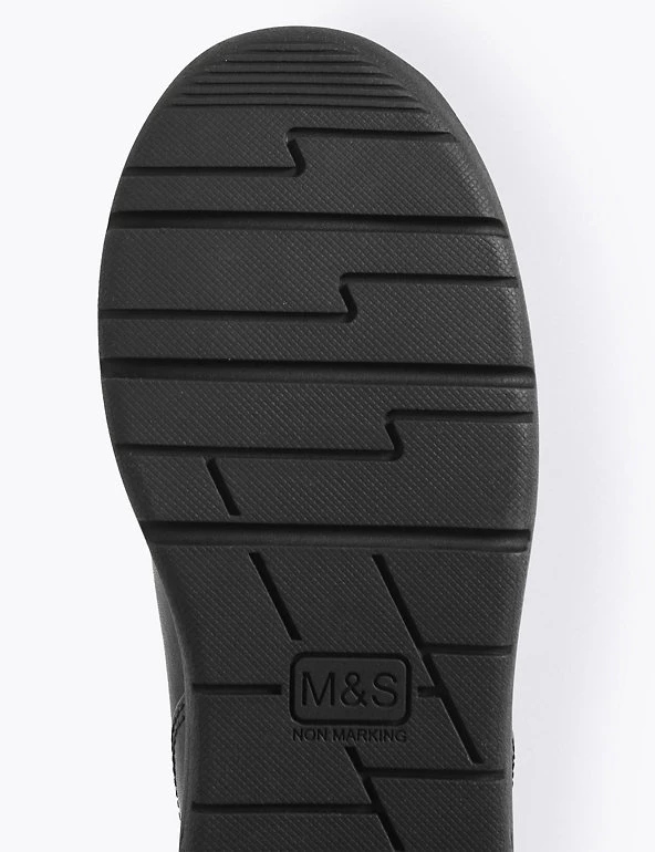 M&S Collection Kids’ Leather Riptape School Shoes (8 Small - 1.5 Large) 7 M&S Collection Kids’ Leather Riptape School Shoes (8 Small - 1.5 Large) - Image 5