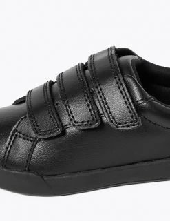 M&S Collection Footwear Kids' Leather Freshfeet™ Trainers (8 Small - 1 Large) 10 M&S Collection Footwear Kids' Leather Freshfeet™ Trainers (8 Small - 1 Large) -School Uniform Sales Store SD 04 T72 8553B Y0 X EC 2
