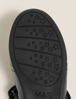 M&S Collection Kids' Leather Freshfeet™ T Bar School Shoes (8 Small - 1 Large) -School Uniform Sales Store SD 04 T72 8666B Y0 X EC 3