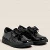 M&S Collection Kids' Leather Freshfeet™ Bow School Shoes (8 Small - 1 Large) -School Uniform Sales Store SD 04 T72 8668B Y0 X EC 0