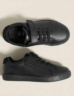 M&S Collection Kids' Leather Riptape School Shoes (8 Small-1 Large) 10 M&S Collection Kids' Leather Riptape School Shoes (8 Small-1 Large) -School Uniform Sales Store SD 04 T72 8685B Y0 X EC 1