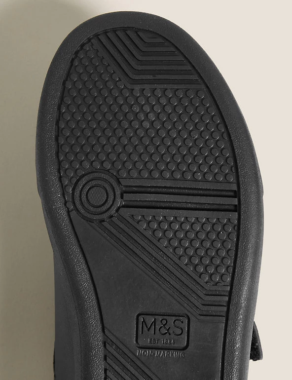 M&S Collection Kids' Leather Riptape School Shoes (8 Small-1 Large) 7 M&S Collection Kids' Leather Riptape School Shoes (8 Small-1 Large) - Image 5