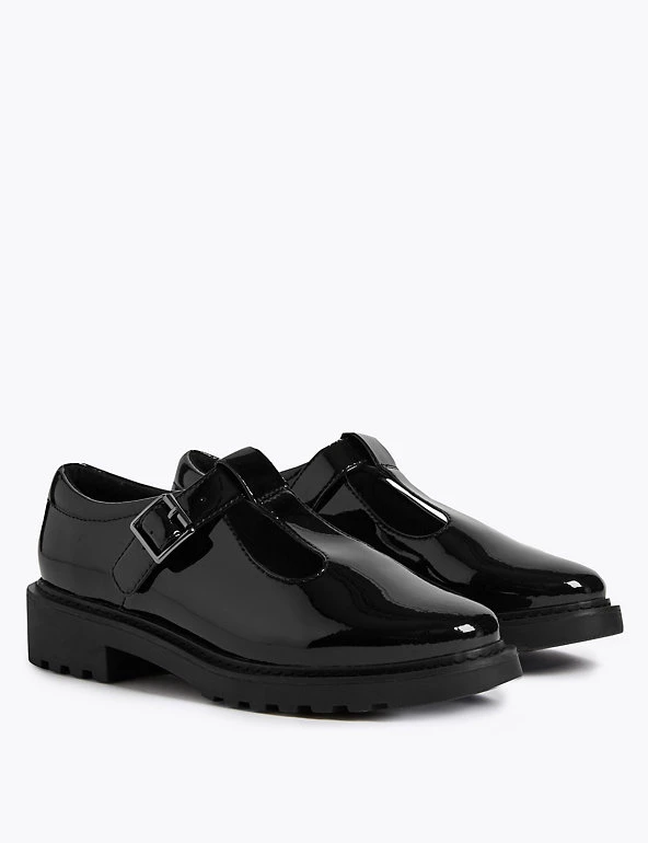 M&S Collection Kids’ Leather T-Bar School Shoes (13 Small - 7 Large) 3 M&S Collection Kids’ Leather T-Bar School Shoes (13 Small - 7 Large)