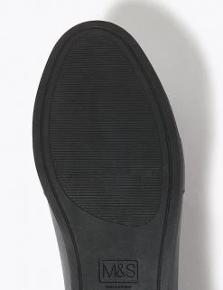 M&S Collection Shoes Kids' Leather Freshfeet™ Loafers (13 Small - 7 Large) -School Uniform Sales Store SD 04 T72 8755B Y0 X EC 3