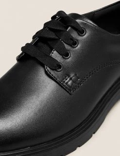 M&S Collection Kid’s Leather Freshfeet™ School Shoes (13 Small - 9 Large) -School Uniform Sales Store SD 04 T72 8769B Y0 X EC 2