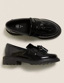 M&S Collection Kids' Leather Slip-on School Shoes (13 Small - 7 Large) 10 M&S Collection Kids' Leather Slip-on School Shoes (13 Small - 7 Large) -School Uniform Sales Store SD 04 T72 8772B Y0 X EC 1