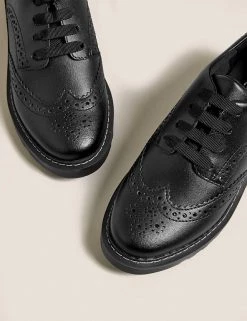 M&S Collection Kids' Leather Freshfeet™ School Shoes (13 Small -7 Large) 11 M&S Collection Kids' Leather Freshfeet™ School Shoes (13 Small -7 Large) -School Uniform Sales Store SD 04 T72 8787B Y0 X EC 2