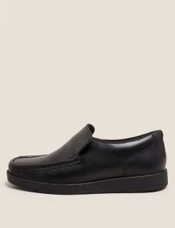 M&S Collection Kids' Leather Slip-on Loafer School Shoes (13 Small - 9 Large) 13 M&S Collection Kids' Leather Slip-on Loafer School Shoes (13 Small - 9 Large) -School Uniform Sales Store SD 04 T72 8807B Y0 X EC 4
