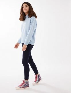 M&S Collection Cotton Rich Leggings With Stretch (2-16 Yrs) -School Uniform Sales Store SD 04 T74 3199V F0 X EC 1