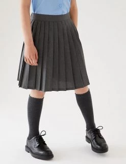 M&S Collection Skirts Girls' Easy Dressing Pull On School Skirt (2-16 Yrs) 22 M&S Collection Skirts Girls' Easy Dressing Pull On School Skirt (2-16 Yrs) -School Uniform Sales Store SD 04 T76 0113 T0 X EC 1