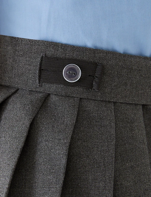 M&S Collection Skirts Girls' Easy Dressing Pull On School Skirt (2-16 Yrs) 13 M&S Collection Skirts Girls' Easy Dressing Pull On School Skirt (2-16 Yrs) - Image 11