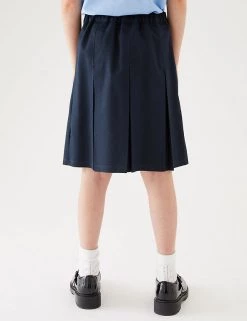 M&S Collection Skirts Girls' Permanent Pleats School Skirt (2-16 Yrs) -School Uniform Sales Store SD 04 T76 0132 F0 X EC 2