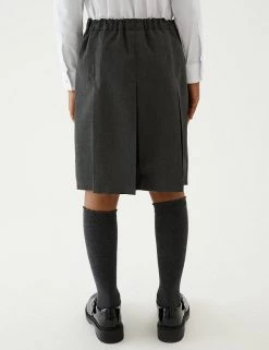 M&S Collection Skirts Girls' Slim Fit Permanent Pleats School Skirt (2-18 Yrs) -School Uniform Sales Store SD 04 T76 0137 T0 X EC 2