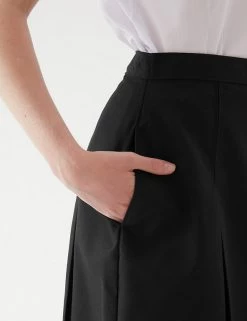 M&S Collection Skirts Girls' Slim Fit Permanent Pleats School Skirt (2-18 Yrs) -School Uniform Sales Store SD 04 T76 0137 Y0 X EC 3