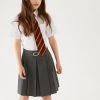 M&S Collection Skirts Girls' Permanent Pleats School Skirt (2-16 Yrs) -School Uniform Sales Store SD 04 T76 0177 T0 X EC 0