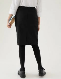 M&S Collection Skirts Girls' Long Pencil School Skirt (9-16 Yrs) -School Uniform Sales Store SD 04 T76 0193 Y0 X EC 2