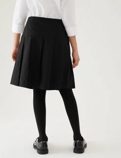 M&S Collection 2pk Girls' Crease Resistant School Skirts (2-16 Yrs) 30 M&S Collection 2pk Girls' Crease Resistant School Skirts (2-16 Yrs) -School Uniform Sales Store SD 04 T76 0197 Y0 X EC 2