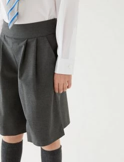 M&S Collection Trousers Girls' Pleat Front School Culottes (2-18 Yrs) -School Uniform Sales Store SD 04 T76 0320 T0 X EC 1