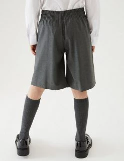M&S Collection Trousers Girls' Pleat Front School Culottes (2-18 Yrs) -School Uniform Sales Store SD 04 T76 0320 T0 X EC 2