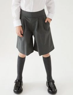 M&S Collection Trousers Girls' Pleat Front School Culottes (2-18 Yrs) -School Uniform Sales Store SD 04 T76 0320 T0 X EC 3