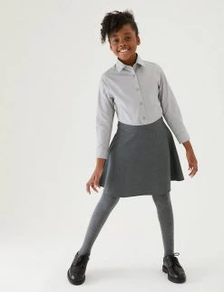 M&S Collection 2pk Girls' Regular Fit School Skater Skirts (2-18 Yrs) -School Uniform Sales Store SD 04 T76 0324 T0 X EC 0