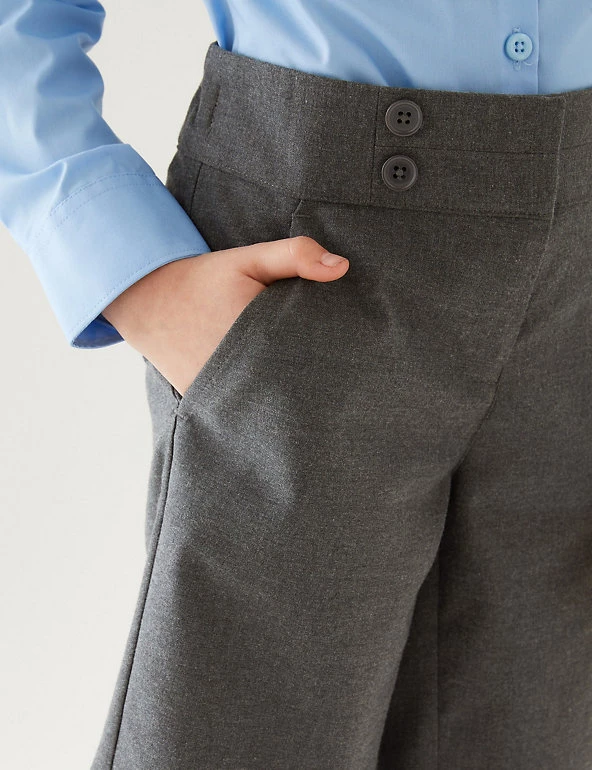 M&S Collection Girls' Regular Fit School Shorts (2-16 Yrs) 8 M&S Collection Girls' Regular Fit School Shorts (2-16 Yrs) - Image 6