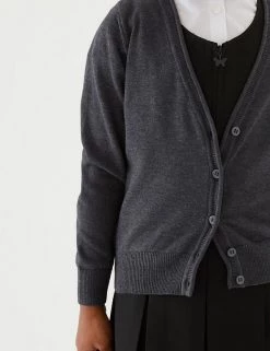 M&S Collection Cardigans 2pk Girls' Pure Cotton School Cardigan (3-18 Yrs) -School Uniform Sales Store SD 04 T76 1371 T0 X EC 1