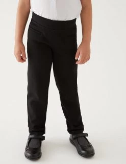 M&S Collection Girls' Slim Leg Knitted School Trousers (2-18 Yrs) 24 M&S Collection Girls' Slim Leg Knitted School Trousers (2-18 Yrs) -School Uniform Sales Store SD 04 T76 1421 Y0 X EC 1