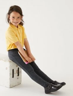 M&S Collection Girls' Skinny Leg Knitted School Trousers (2-18 Yrs) 17 M&S Collection Girls' Skinny Leg Knitted School Trousers (2-18 Yrs) -School Uniform Sales Store SD 04 T76 1422 T0 X EC 0