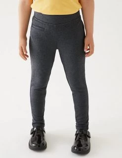 M&S Collection Girls' Skinny Leg Knitted School Trousers (2-18 Yrs) 21 M&S Collection Girls' Skinny Leg Knitted School Trousers (2-18 Yrs) -School Uniform Sales Store SD 04 T76 1422 T0 X EC 3